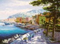 mt040 impressionistischen Mittelmeer Szene